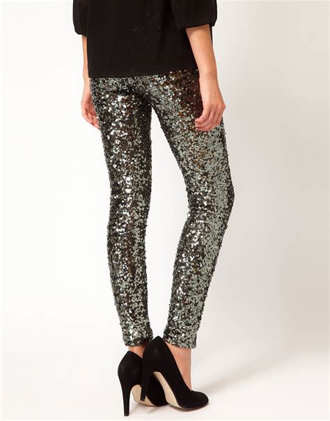 dg sequin leggings.